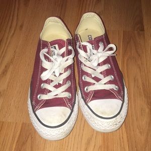maroon chucks